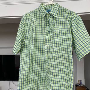 Men Short Sleeve Button Down